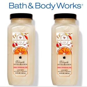 Bath & Body Works Aromatherapy ROSE TANGERINE TEA: Luxe Bath